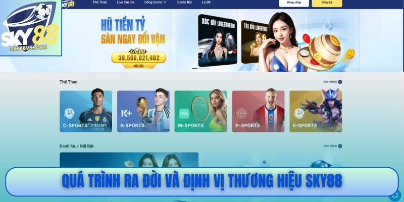 Sky88 – Sân Chơi Cá Cược Hiện Đại | Uy Tín Số 1 Việt Nam 6 Quá trình ra đời và định vị thương hiệu Sky88